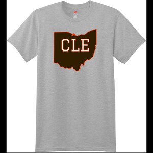 CLE Cleveland Ohio State T Shirt