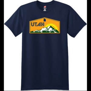 Utah Mountains Sunshine T Shirt
