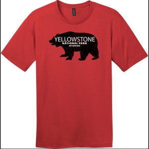 Yellowstone National Park Wyoming Bear T-shirt