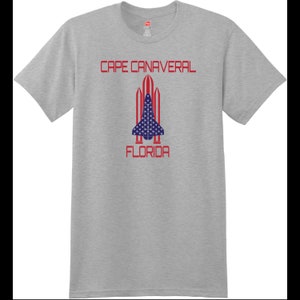 Cape Canaveral Florida Space Shuttle T Shirt
