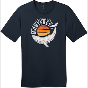 Monterey California Whale T-shirt