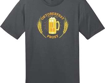 Oktoberfest Since 1810 Vintage T-Shirt, Oktoberfest T-Shirt, German Beer Festival Tee, Beer Lover Gift, Custom Graphic Tee