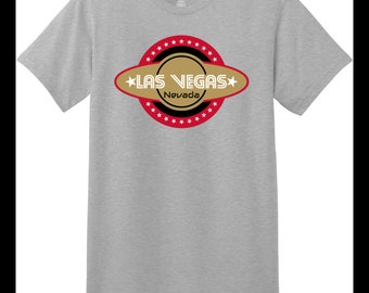 Las Vegas Nevada Retro Logo T Shirt