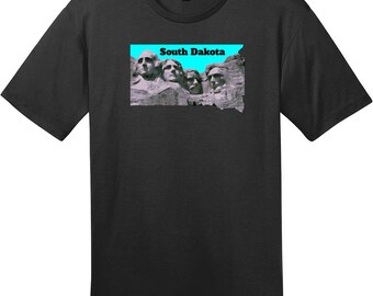 Mount Rushmore South Dakota T-Shirt, Mount Rushmore T-Shirt, South Dakota Tee, Black Hills Road Trip Shirt, Custom Graphic Tee