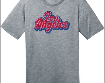 Camiseta De Los Angeles California Retro