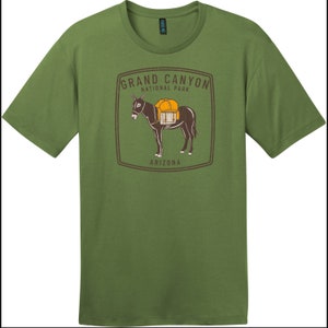 Grand Canyon National Park Donkey Vintage T-Shirt