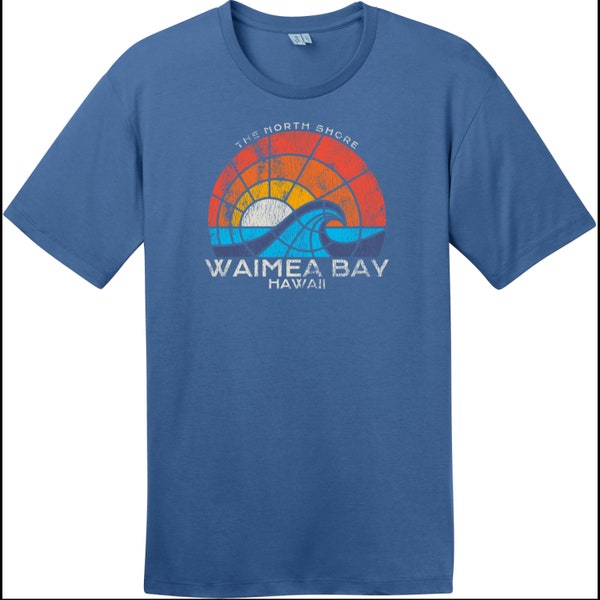 T-shirt Touristique North Shore Hawaii Blanc - Taille S Homme, Occasion En Très Bon état