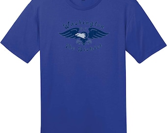 Washington DC The District Eagle T-Shirt, Washington DC T-Shirt, District Eagle Tee, Capital Pride Shirt, Custom Graphic Tee