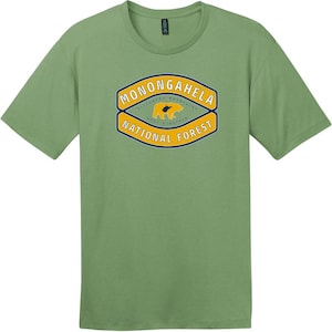 Monongahela National Forest WV T-Shirt, West Virginia T-Shirt, National Forest Tee, Home State Shirt, Custom Graphic Tee