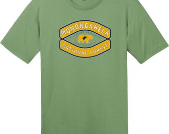 Monongahela National Forest WV T-Shirt, West Virginia T-Shirt, National Forest Tee, Home State Shirt, Custom Graphic Tee