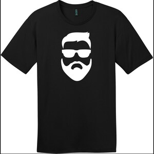 Hipster Beard And Sunglasses T-shirt