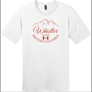 Whistler Bc Canada Mountain T-shirt