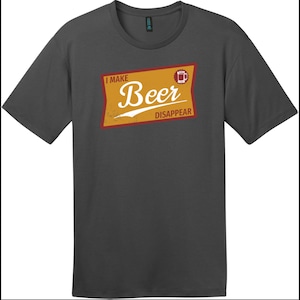 I Make Beer Disappear Vintage T Shirt