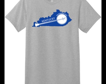 ケンタッキー州型バンジョーTシャツ