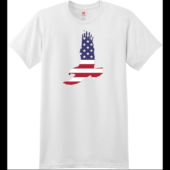 American Flag Eagle T Shirt