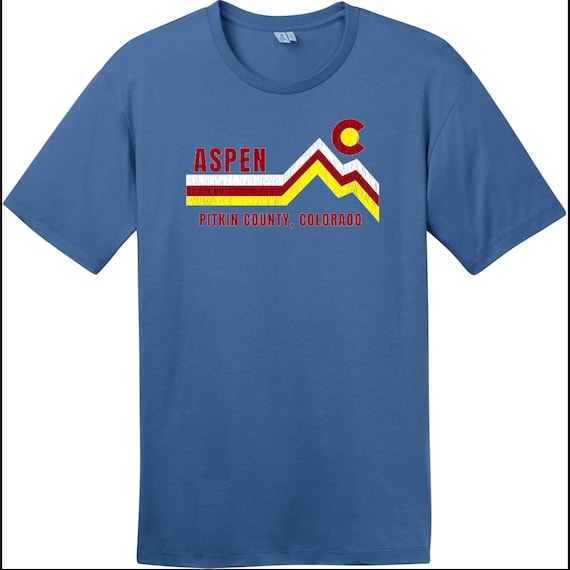 Aspen Pitkin County Colorado T shirt Etsy UK