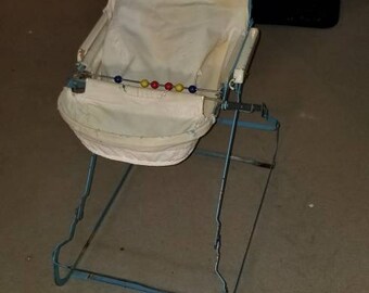 retro baby bouncer