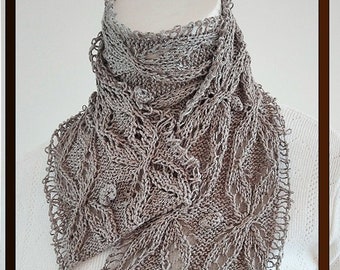 PDF Pattern Double Fly Scarf