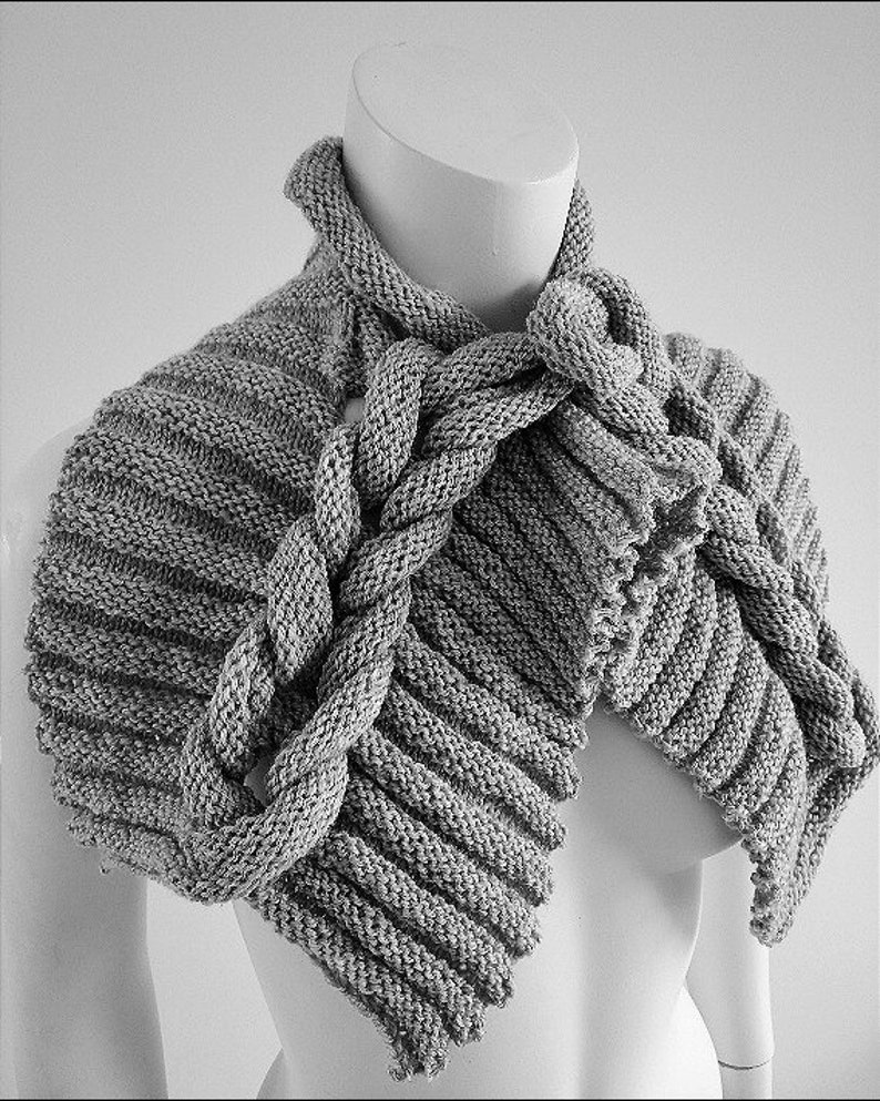 PDF Pattern Twosome Shawl Wrap Etsy