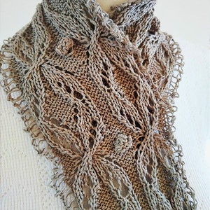 PDF Pattern Double Fly Scarf image 4