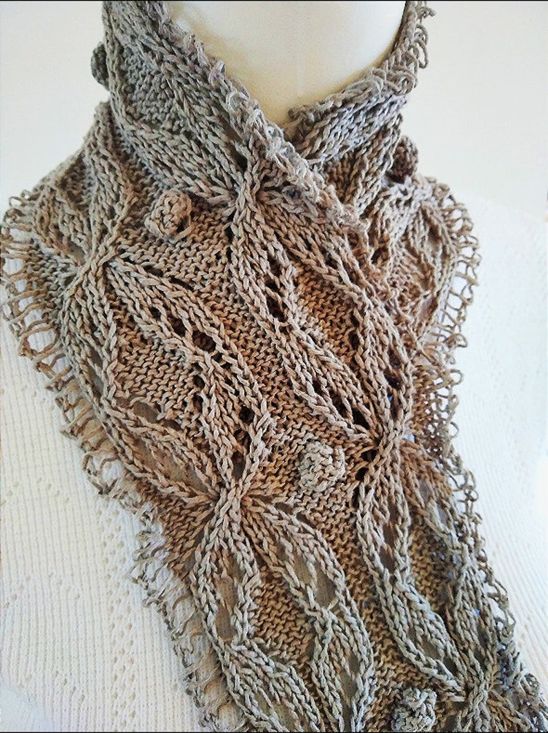 PDF Pattern Double Fly Scarf image 4