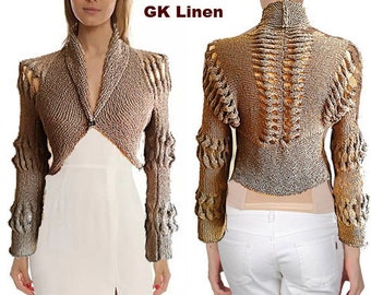 PDF Pattern GK Linen Cardigan