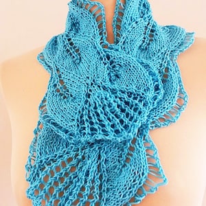 Giezen PDF Pattern Scarf TriLeaf