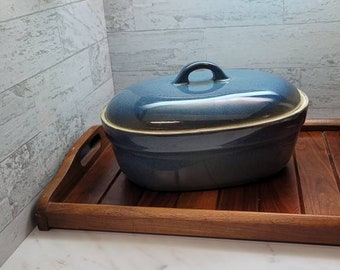 Blue Oval Baking Dish Custom Order