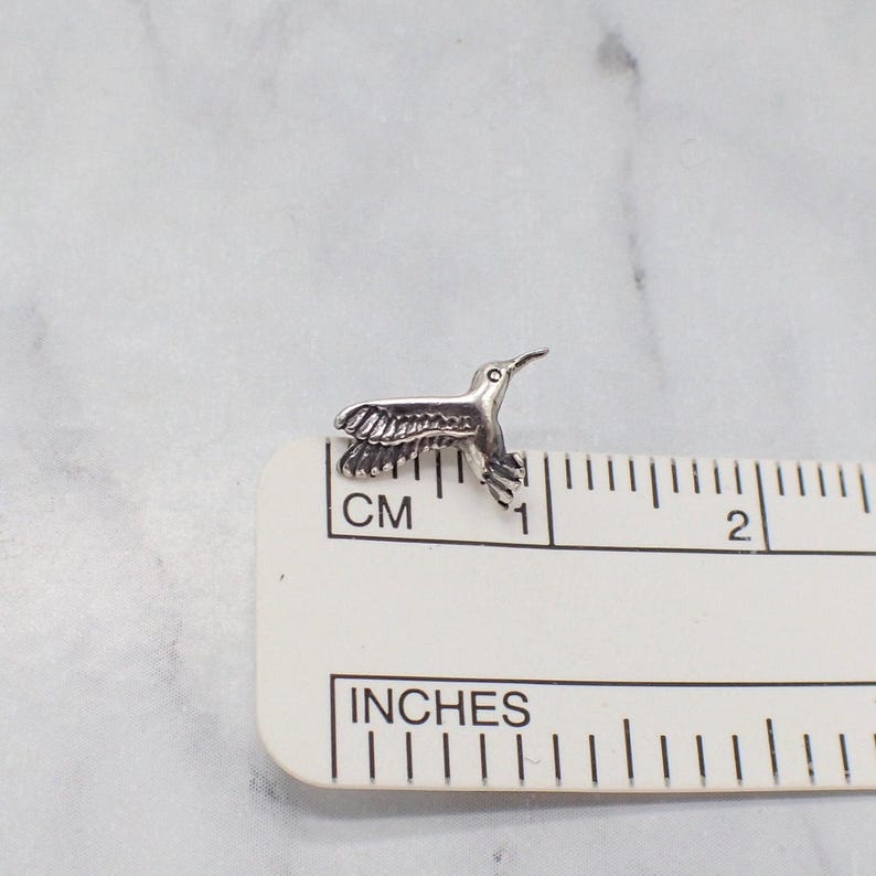 Hummingbird Earrings, Silver Hummingbird Studs, Tiny Hummingbird, Earrings for Kids, Gift for Teens, Hummingbird Jewelry, Bird Watching Gift