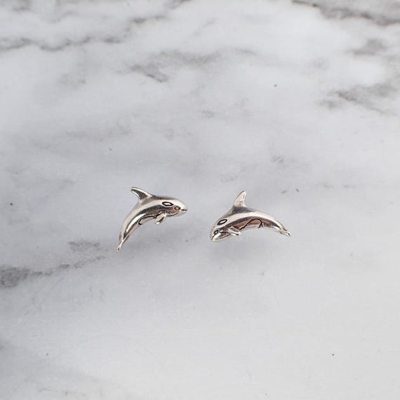 Orca Earrings, Killer Whale, Keiko, Whale Earrings, Orca Jewelry