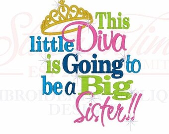 Bubblegum Divas Little Girls Middle Sister Tank Top