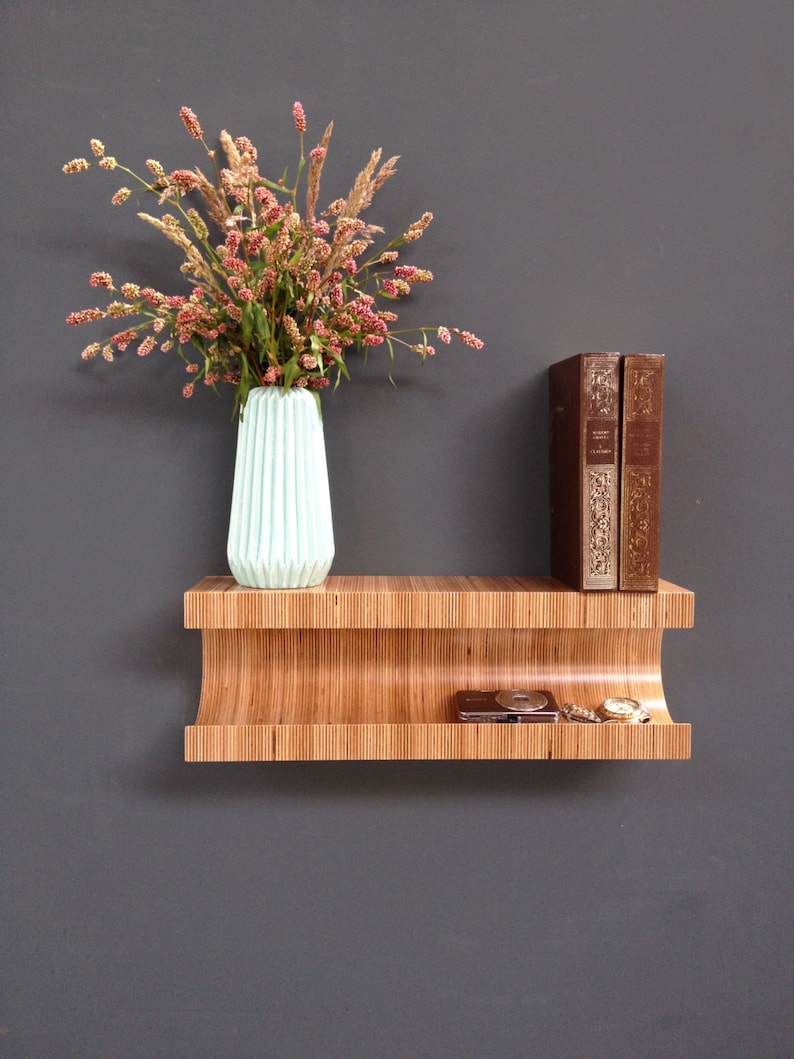 Nightstand. Floating Nightstand. Floating Shelf. Wall Shelf. Etsy