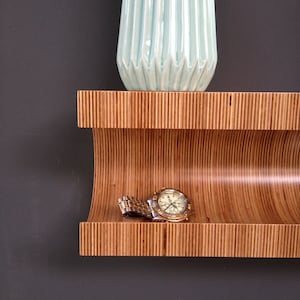 Floating nightstand - Available in blue, red, yellow, green/ bedside table/ nachttisch/ floating shelf/ floating console/ table de nuit