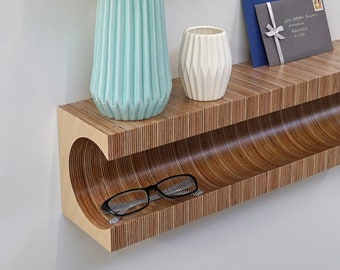 Entryway organizer/ floating shelf/ entryway shelf/ floating console/ modern shelf/ baltic birch/ plywood