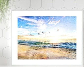 California Beach Print, San Diego Photograph, California Print, Tropical Print, Beach Wall Art, Tropical Wall Art, Coastal Wall Art, Beach