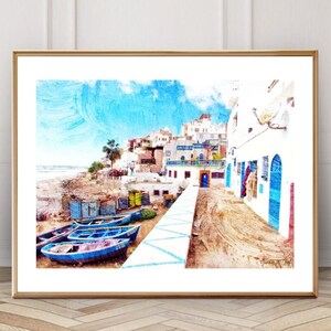 Morocco Wall Art, Morocco Photography, Morocco Print, Travel Print, Tropical Print, Coastal Wall Art, Tropical Wall Art, Beach Wall Art, Art