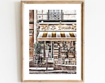Cafe Painting Print, Cafe Print, European Wall Art, Paris Print, Wall Art Print, Paris Cafe Art, Instant Art, Cafe Print, Bistro Print
