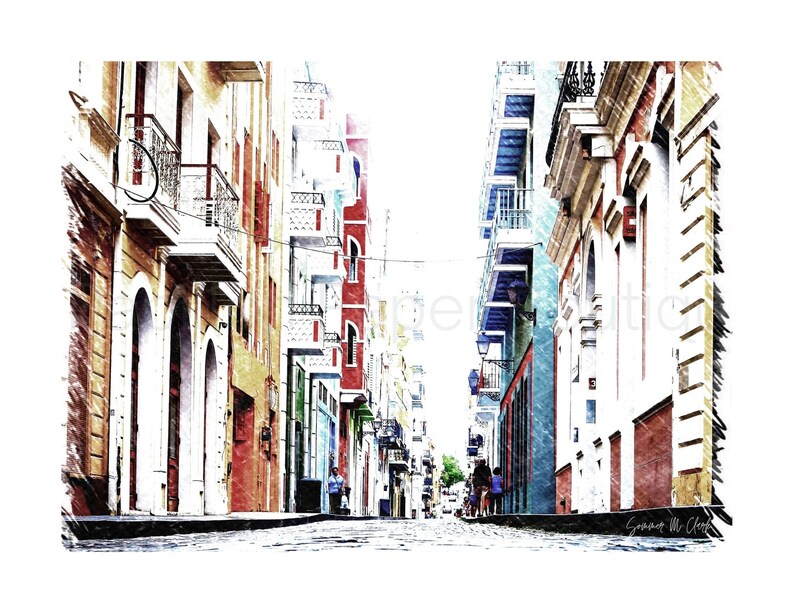 City Wall Art, City Street Print, City Print, European Wall Art ...