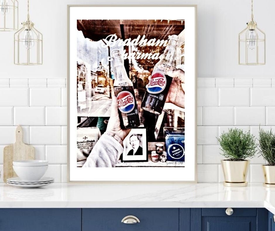 Vintage pepsi poster - Etsy 日本