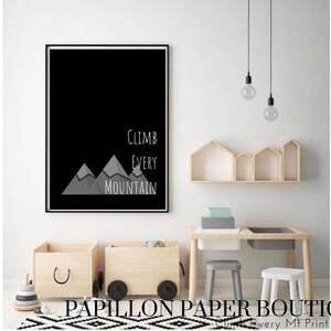 Mountain Print, Travel Print, Adventure Print, Adventure Quote, Mountain Quote, Mountain Wall Art, Travel Wall Art, Nursery Wall Decor, Art