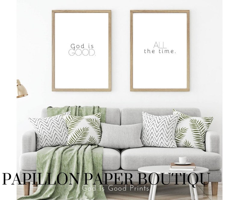 God is Good All the Time Print, God is Good Printable, Scripture Wall ...