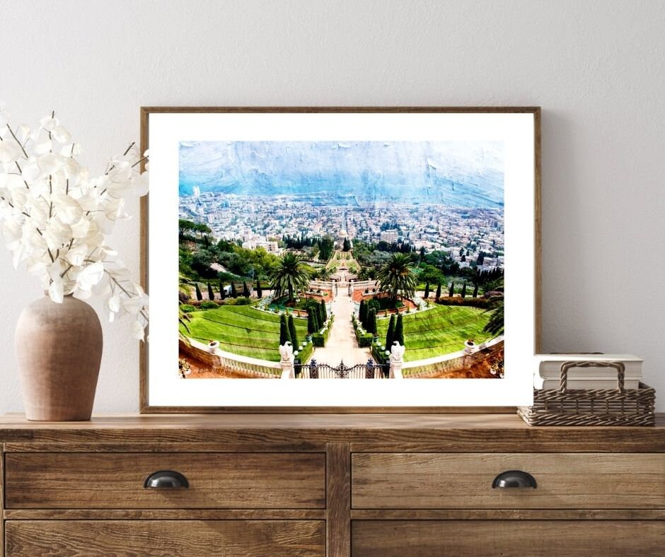 Haifa Israel Wall Print Israel Photography Israel Wall Art - Etsy