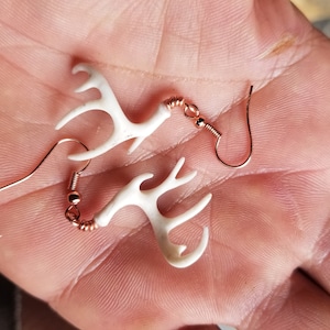 Antler Earrings