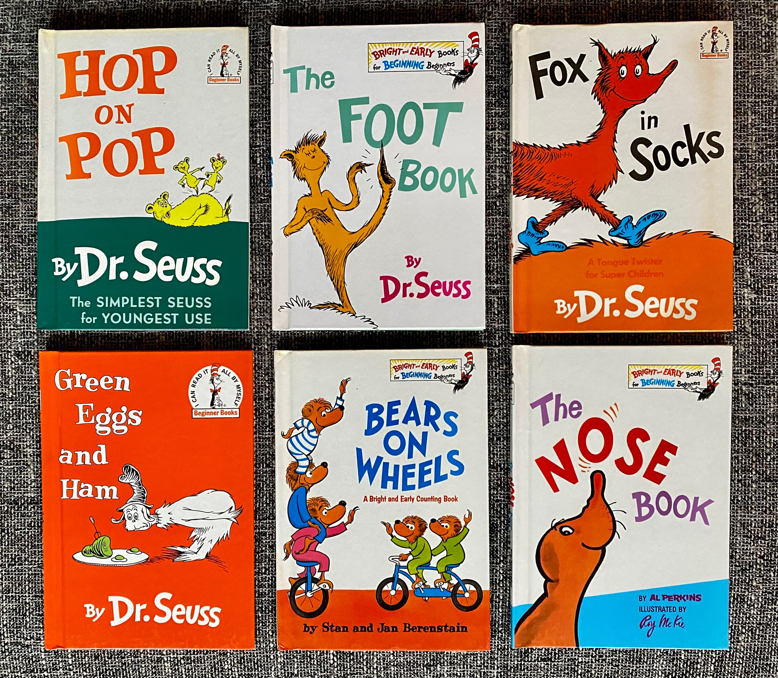 Vintage Dr. Seuss Childrens Books Bright and Early Books - Etsy