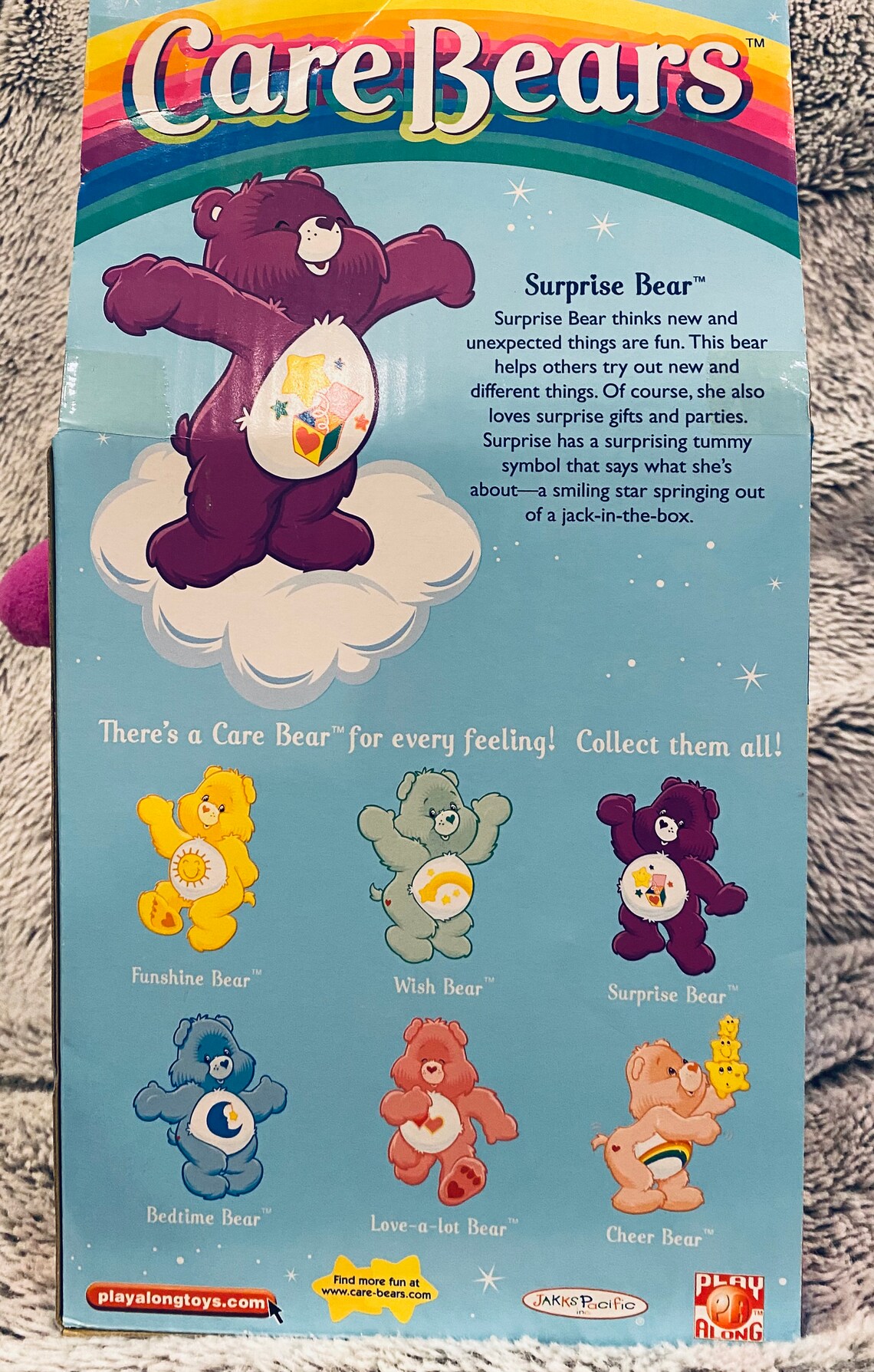 care bear with jack in the box