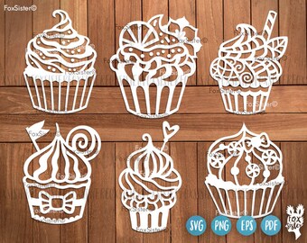 Cupcake Svg Etsy