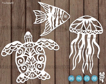 Download Turtle Mandala Svg Etsy