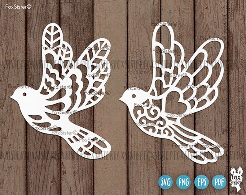 Bird Svg Bird Svg Files Birds Cut File Birds Clipart Birds Etsy