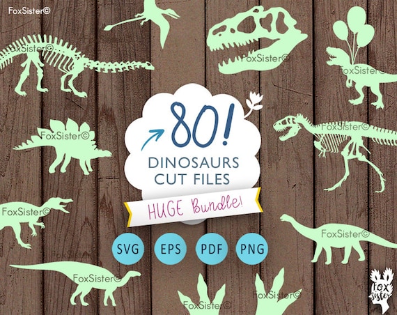 Download Dinosaur Svg Bundle 80 Svg Dinosaur Silhouette Templates Etsy Yellowimages Mockups