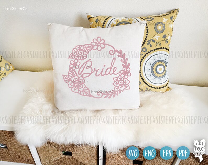 Download Bride Wreath Svg Eps Png Pdf Cut Files Clipart Wedding Svg ...